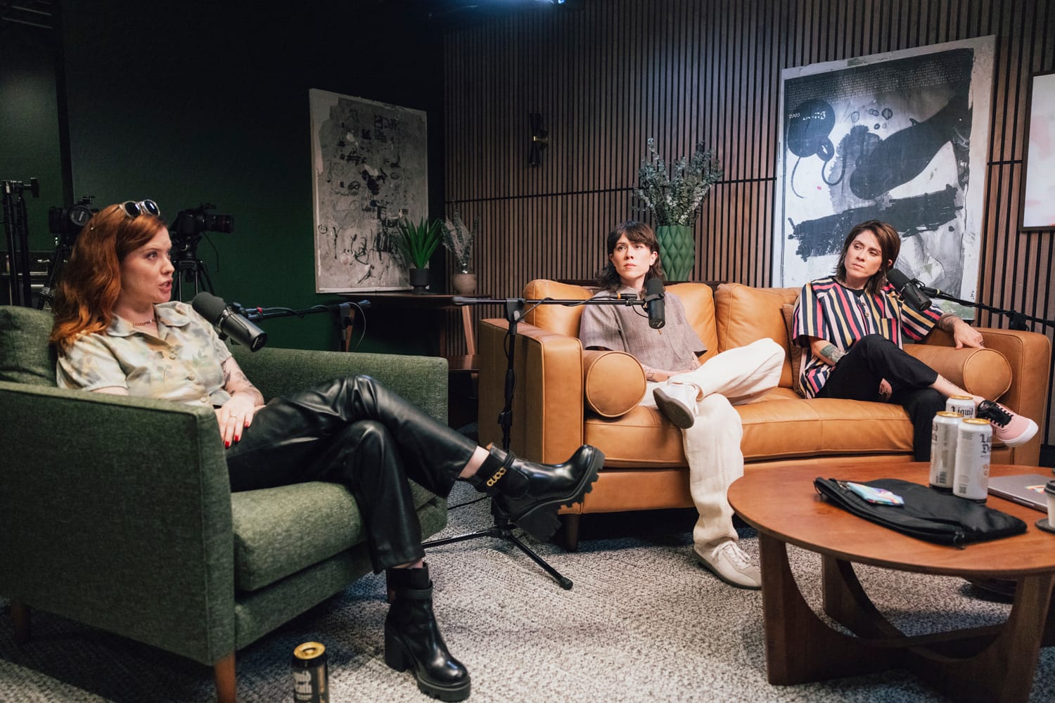 All of us in a studio