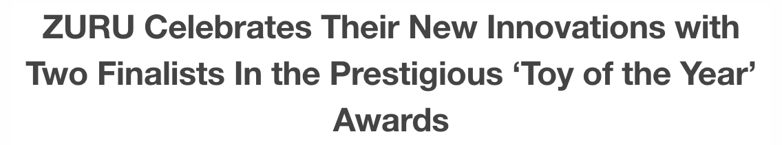 Zuru celebrates new innovations