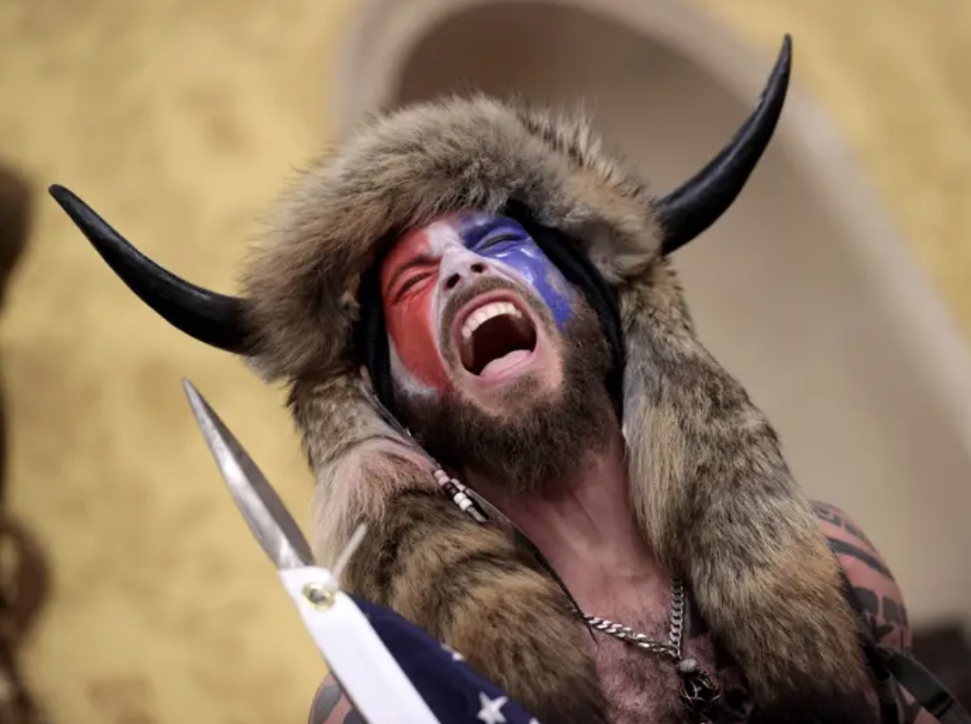 The Q Shamen being his usual annoying self