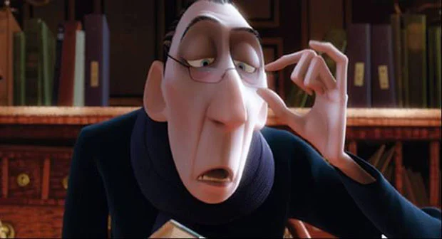 Anton Ego looking snobbish