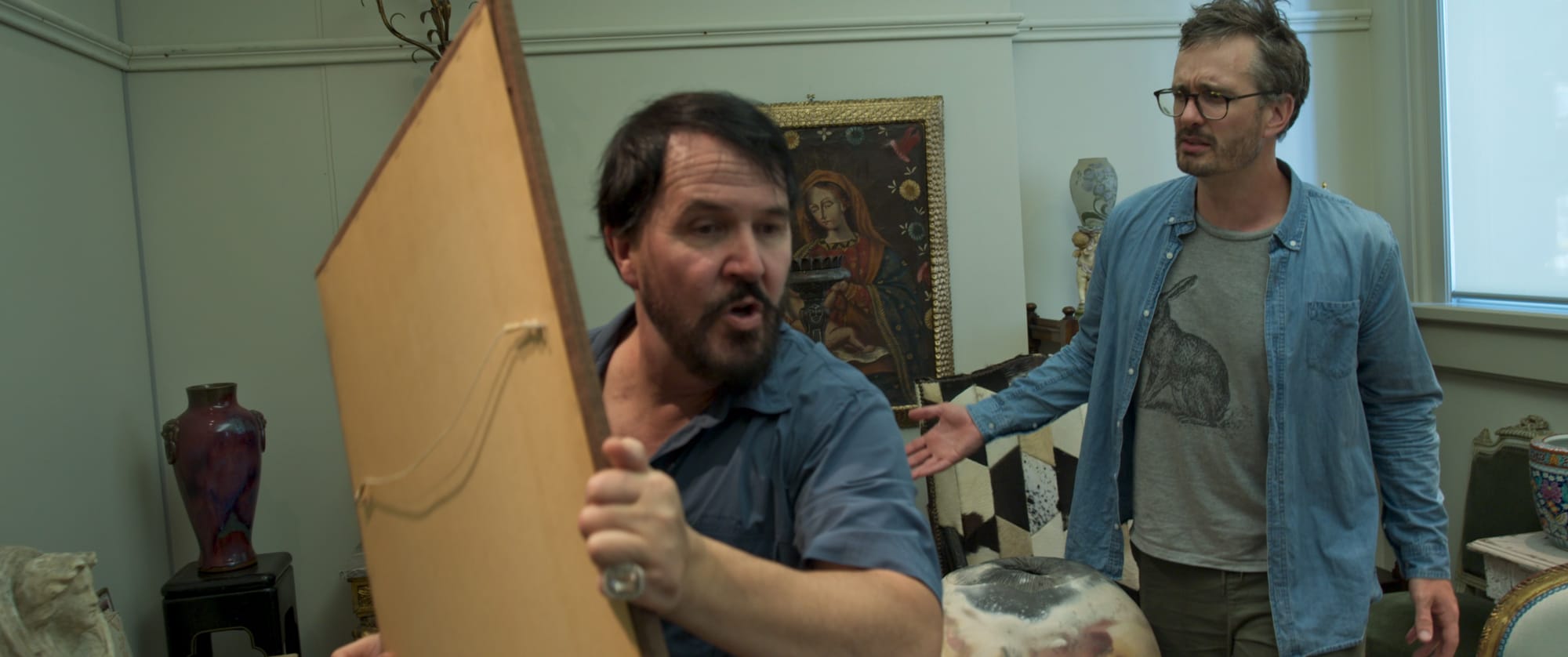 Still from Mister Organ: David Farrier with Michael Organ 