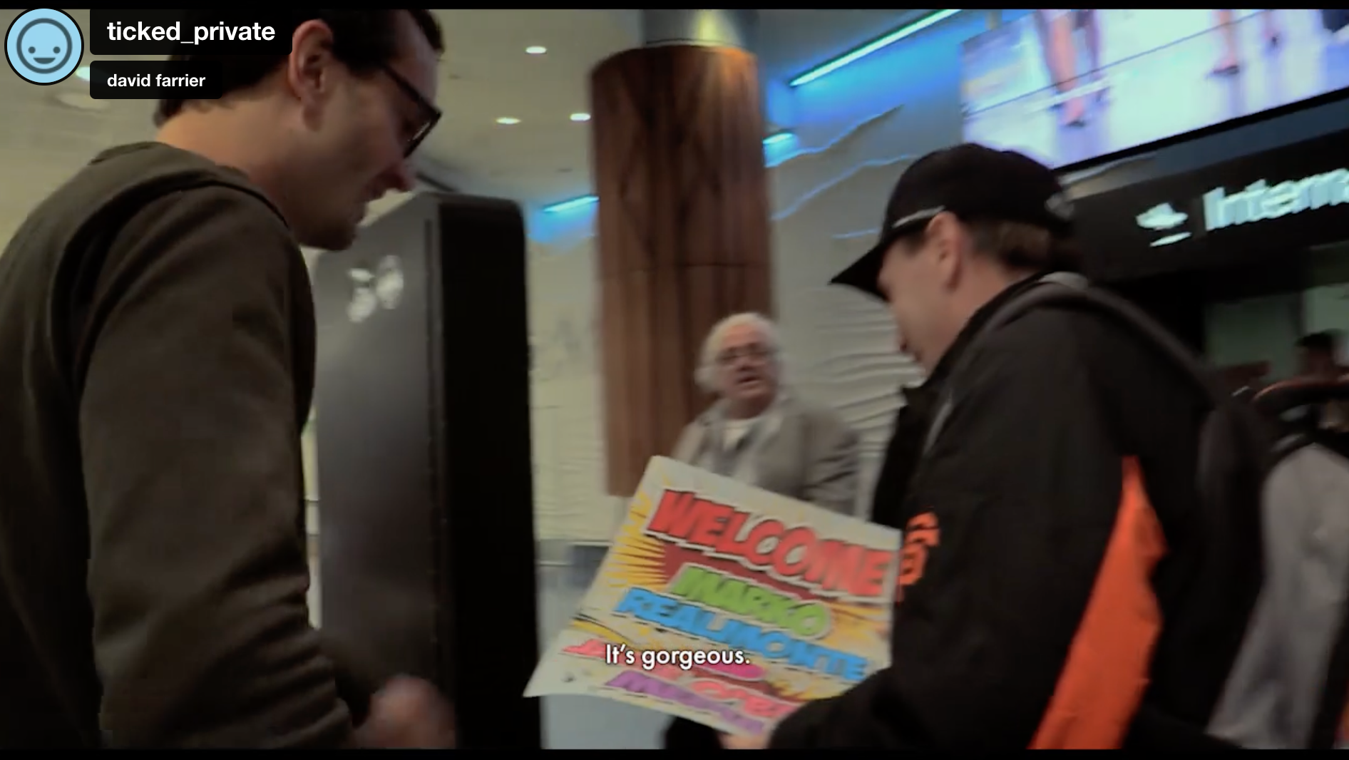 Me at airport confronting Marko