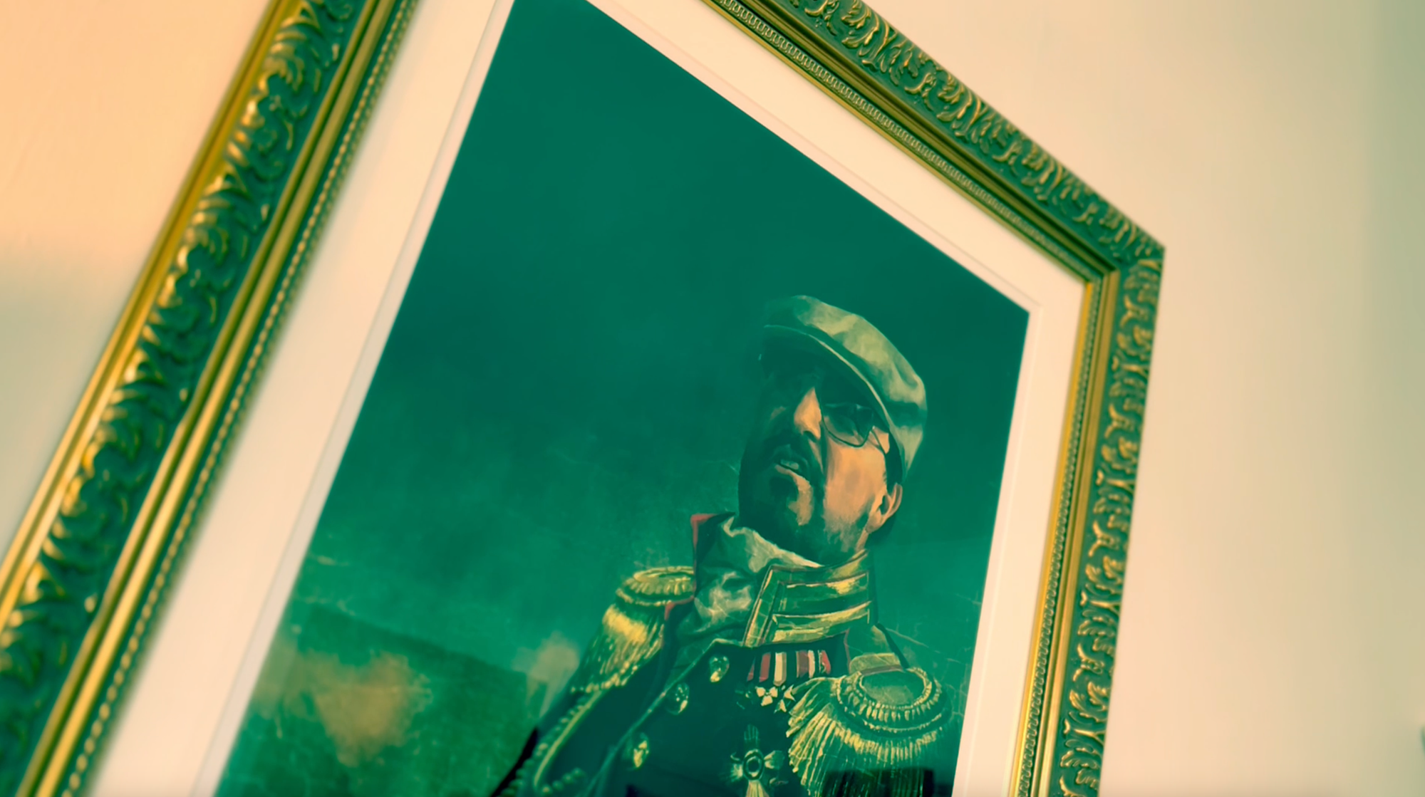 Mister Organ custom art above The Clamp