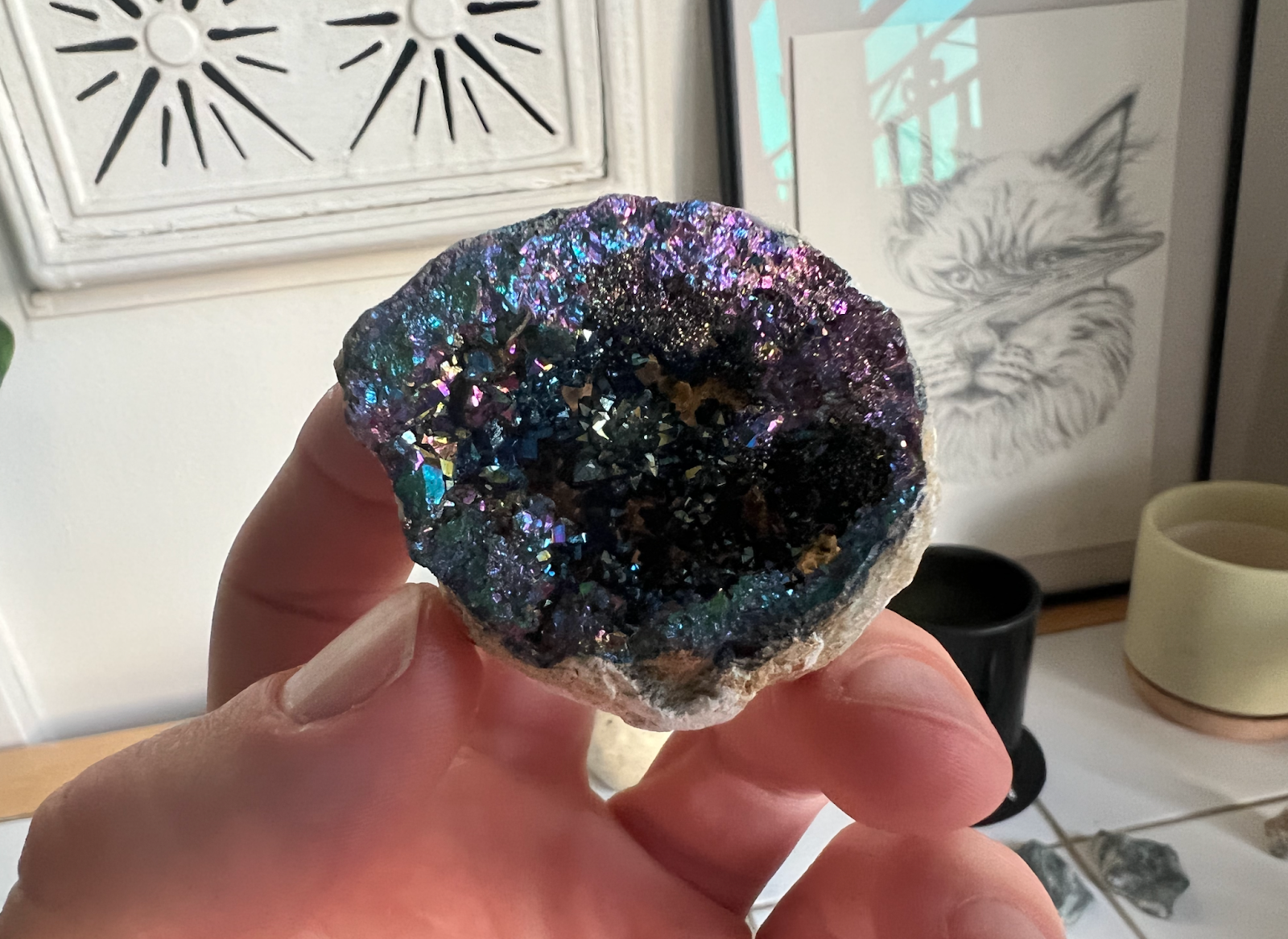 A crystal in my hand