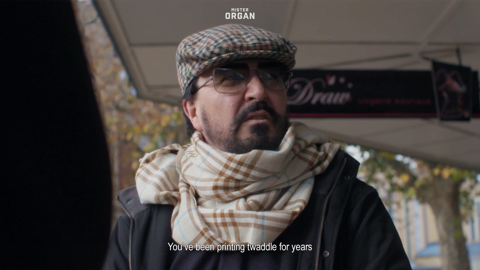 Michael Organ in the doc saying "You've been printing twaddle for years"