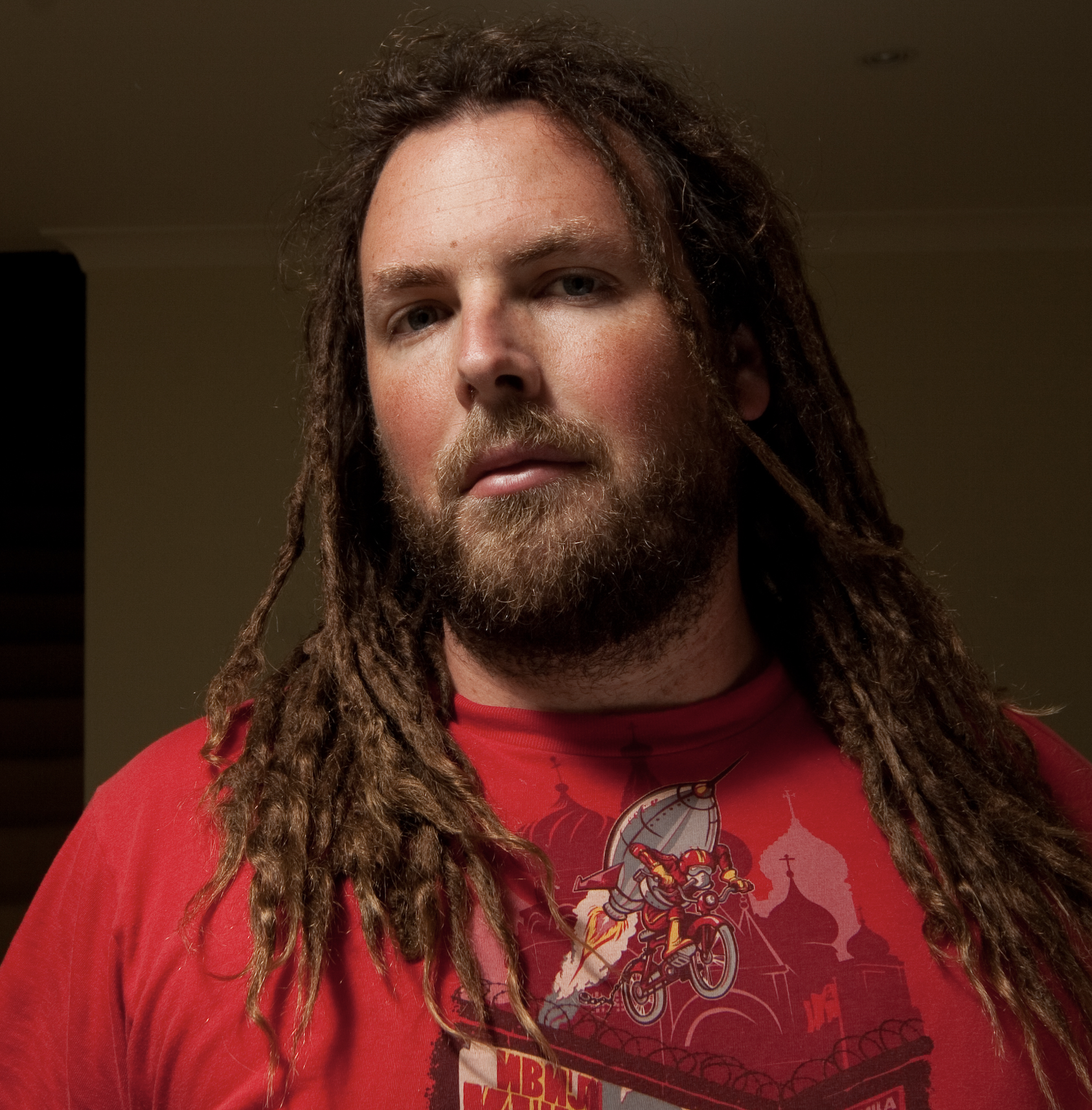 Brett, showing his dreads!