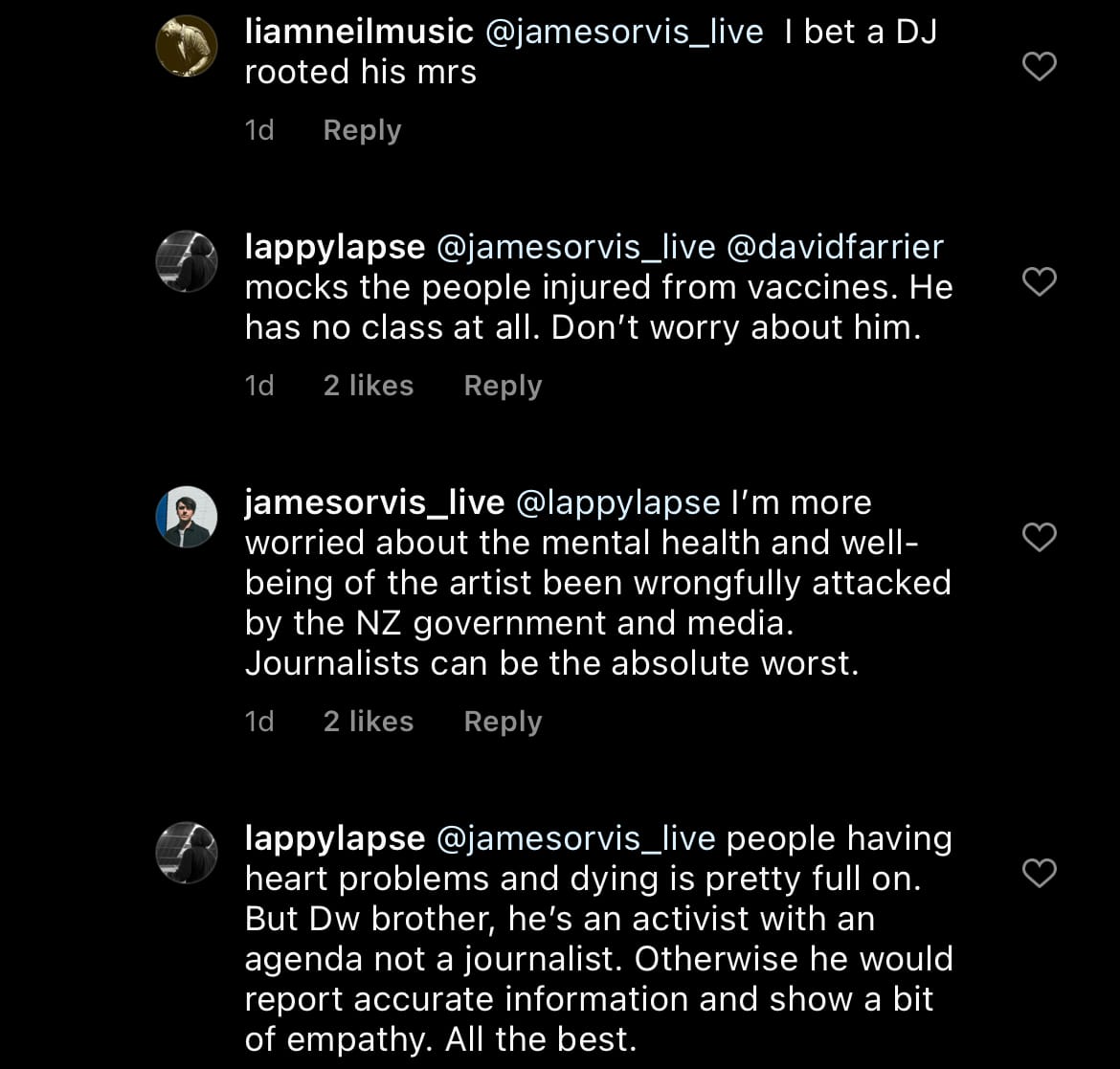 “He mocks the people injured from vaccines”