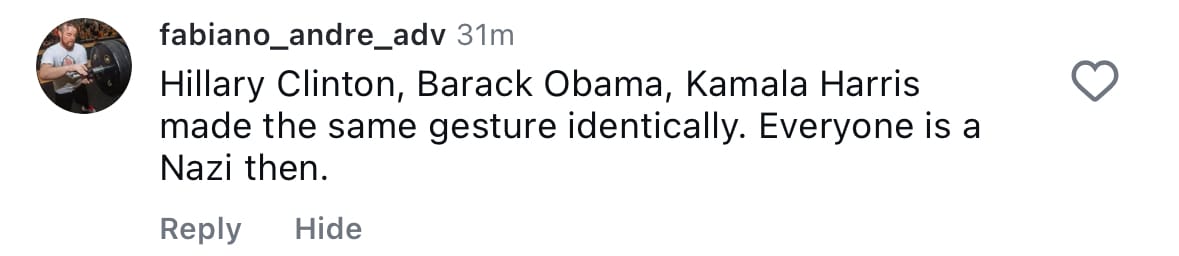 "Hilary is doing this too!"