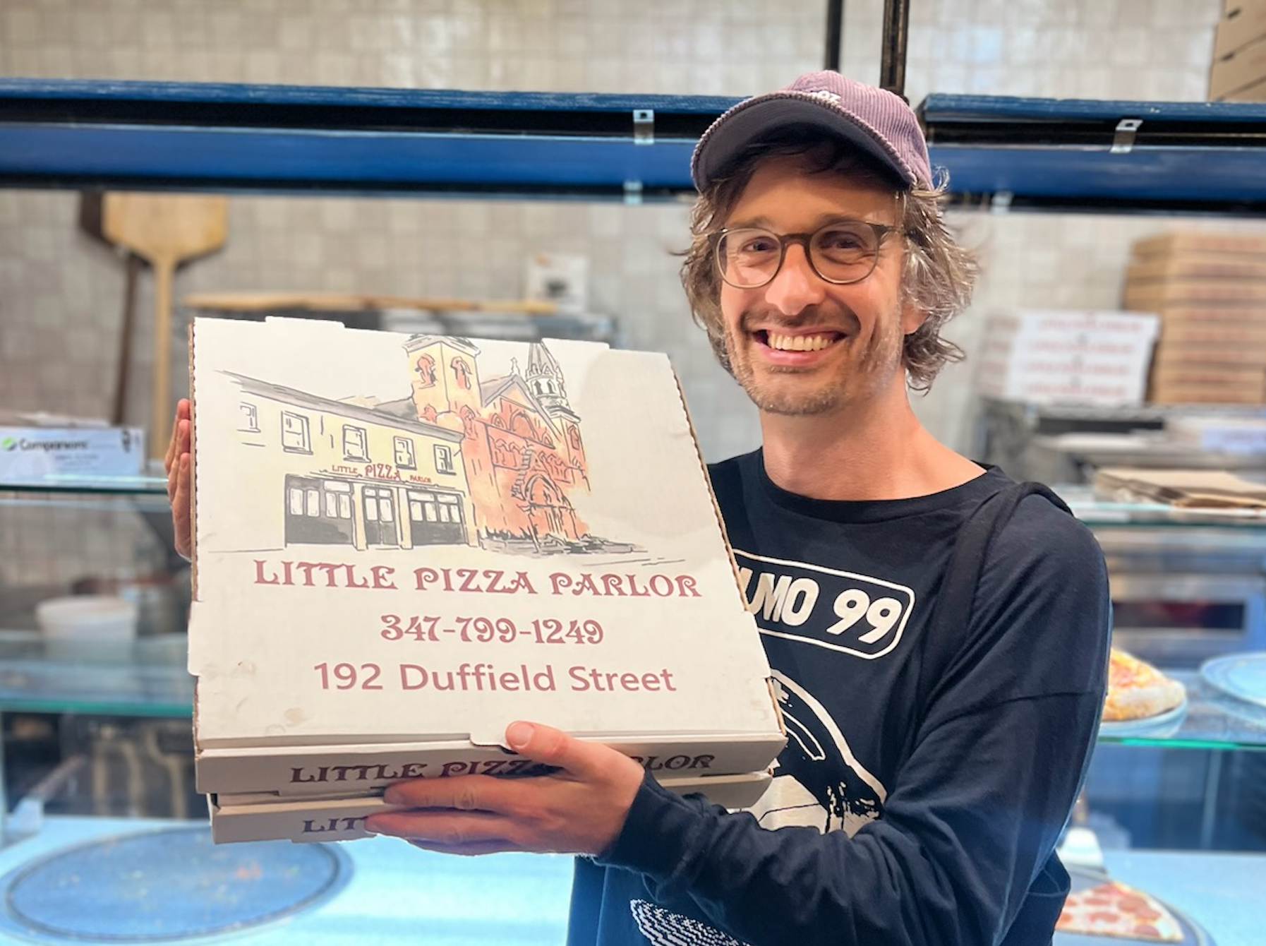 In NY you have to get pizza