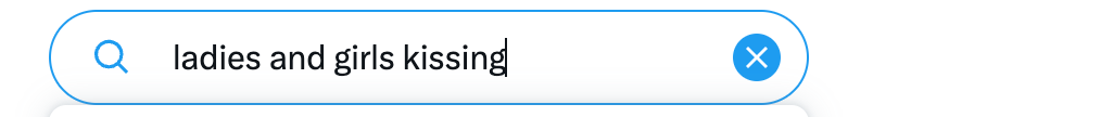 Twitter search bar