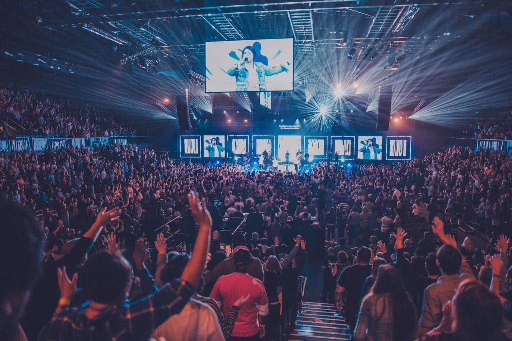 Giant stadium of Arise members