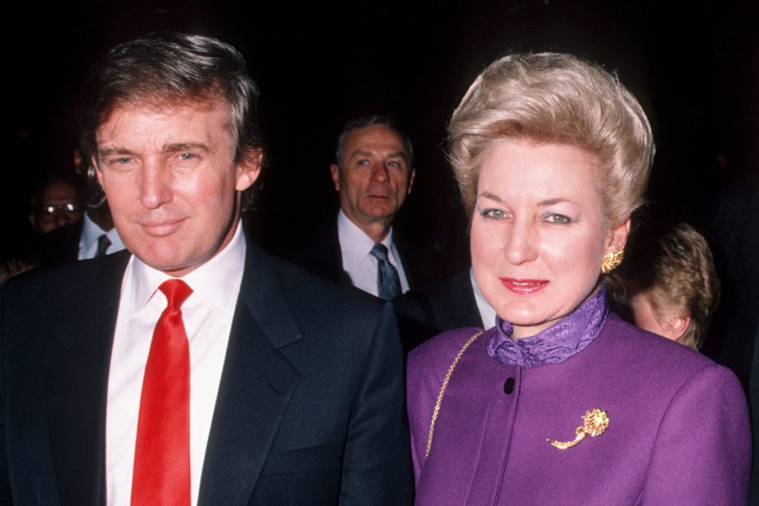 Trump and Maryanne Trump Barry