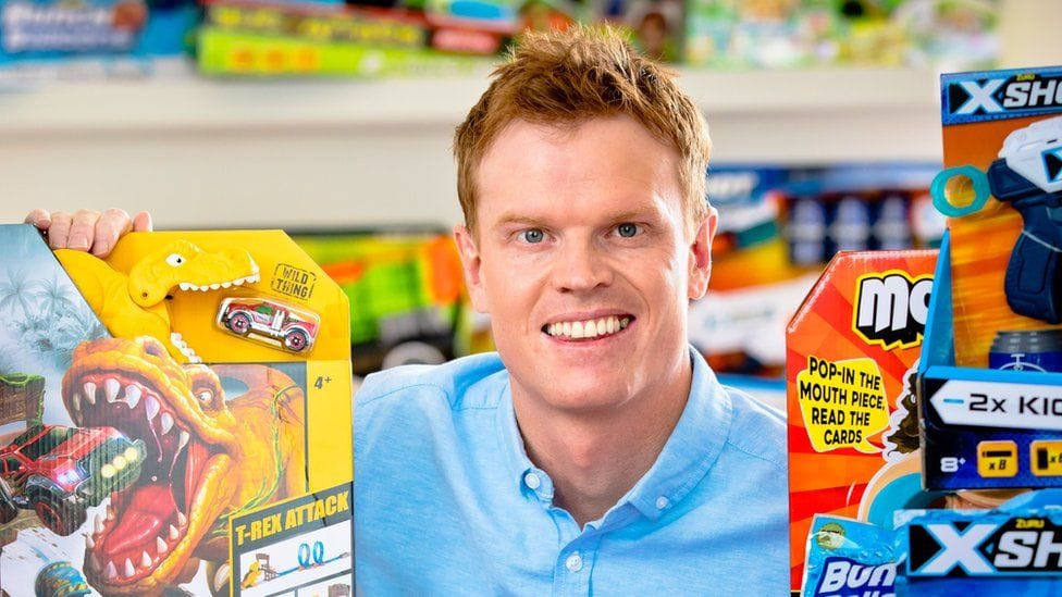 Nick Mowbray grinning