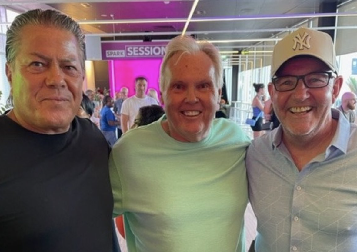 Destiny Church founder Brian Tamaki, Mortlock, and Life Church founder Paul De Jong