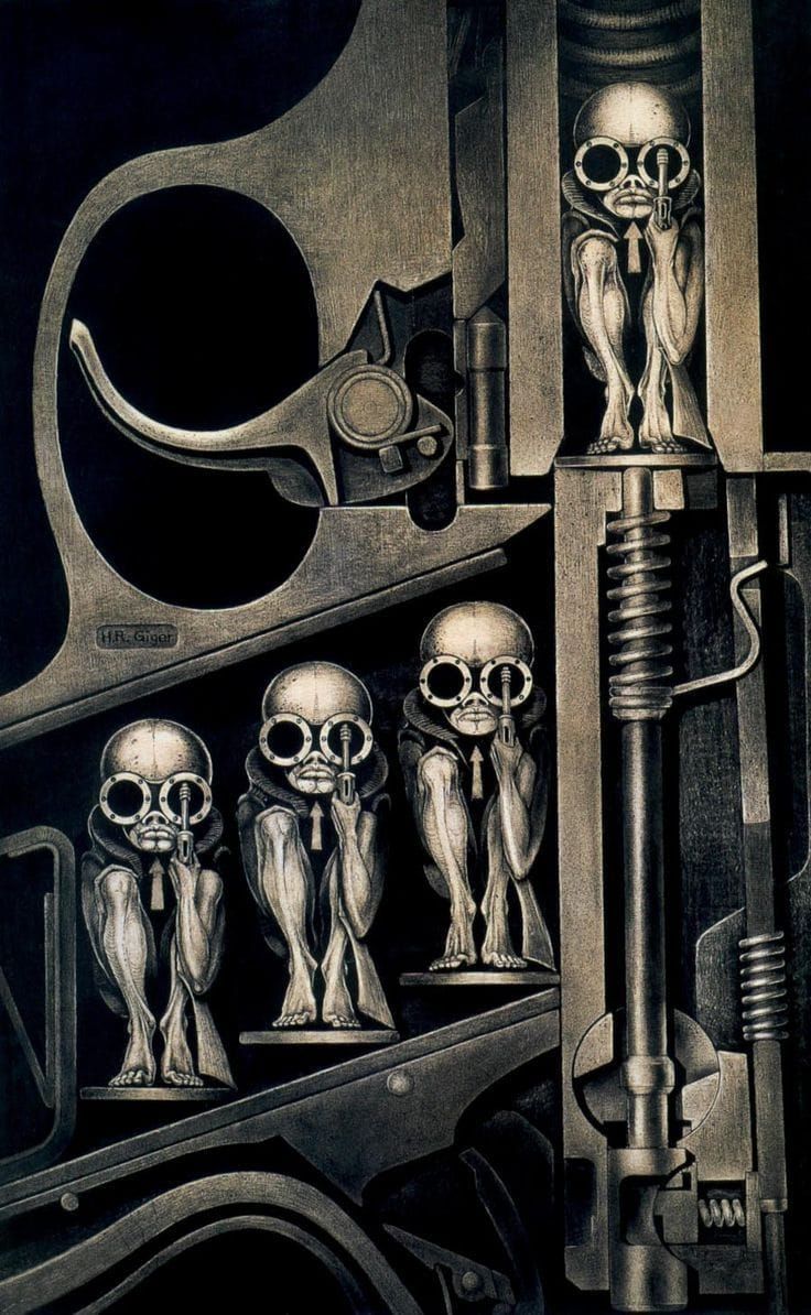 HR Giger's "Birth Machine"