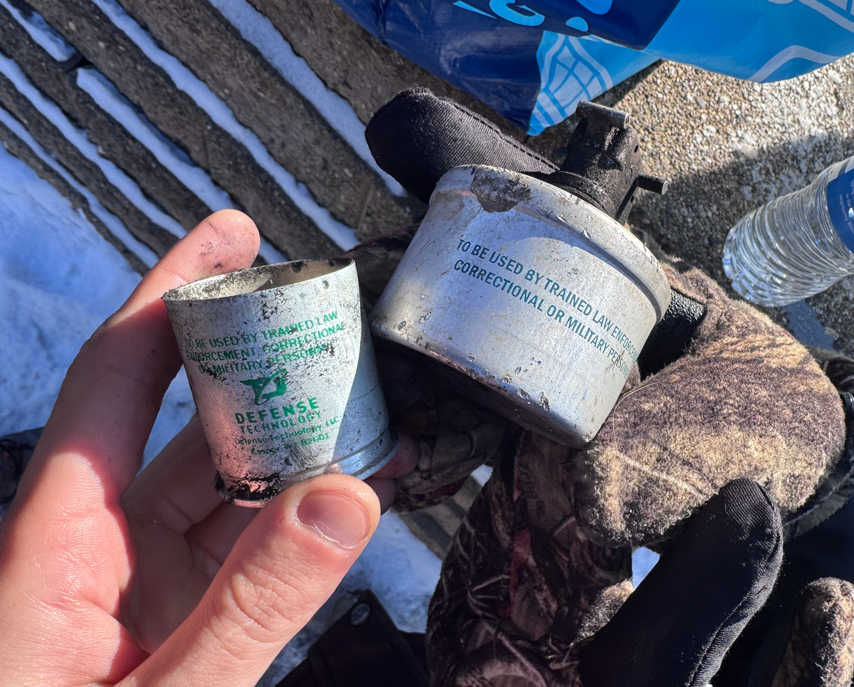Tear gas