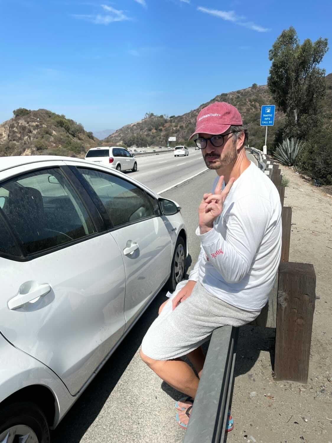 Lessons learnt while broken down on a freeway