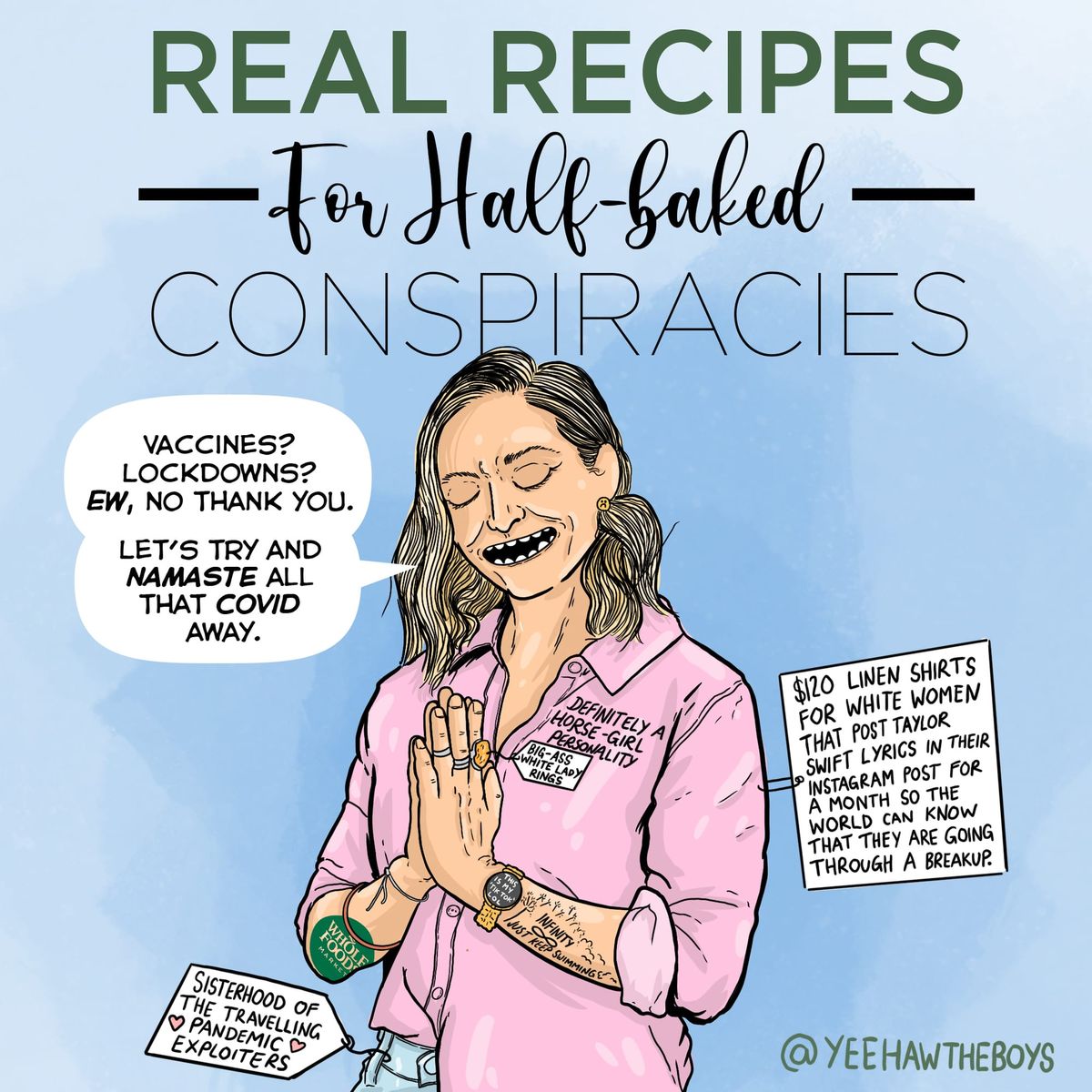 Vacuous influencers weigh in on the vaccine