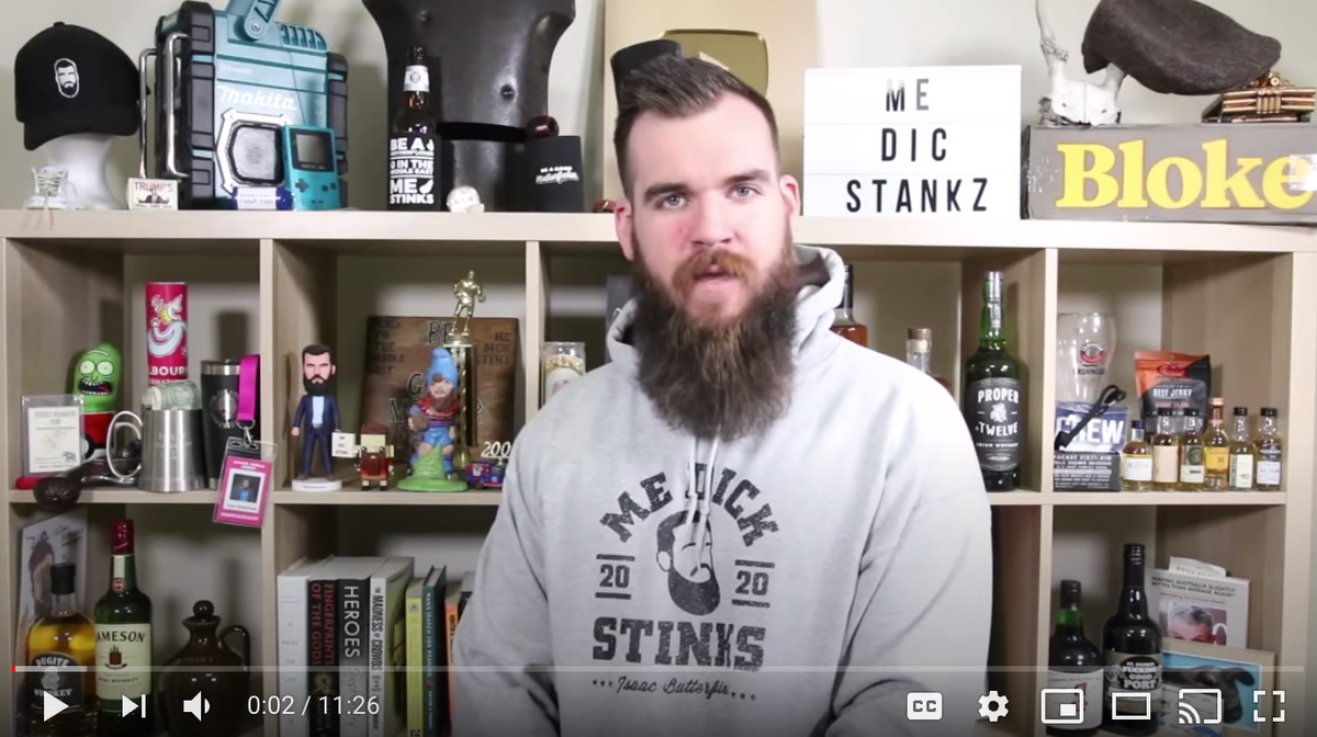 Isaac Butterfield & punching down in comedy