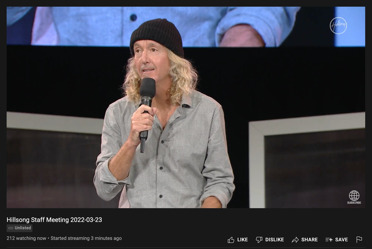 Let us Prey: Inside the Secret Hillsong Staff Meeting