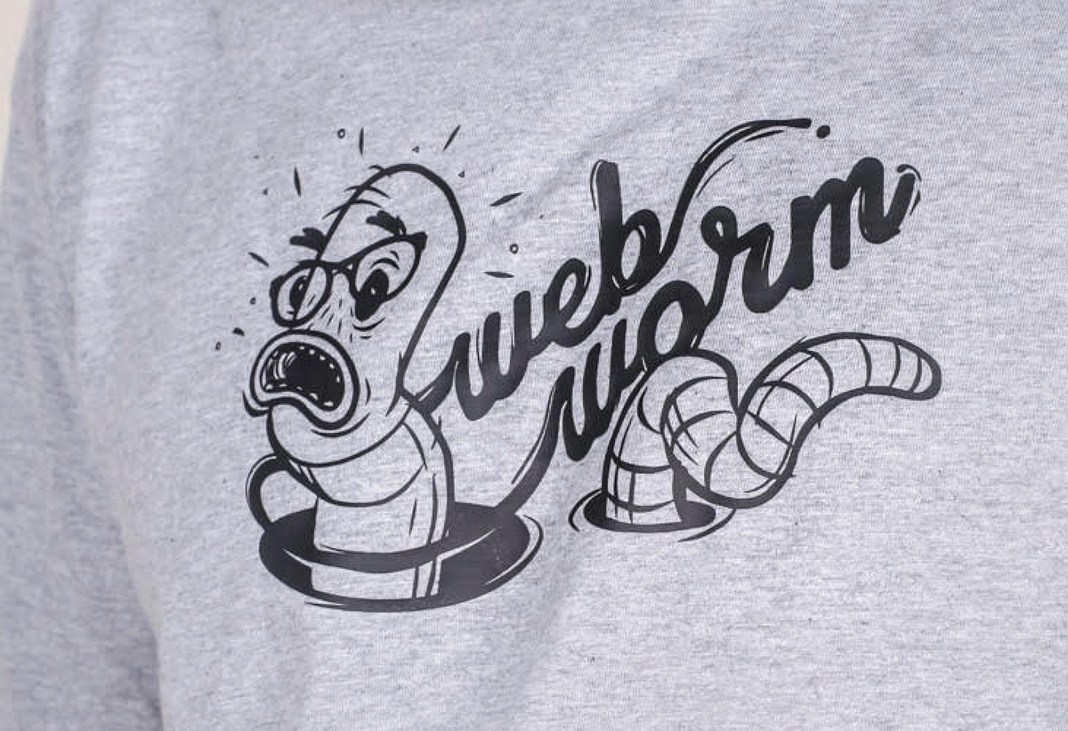 Webworm Tee: Just in time for Christmas!