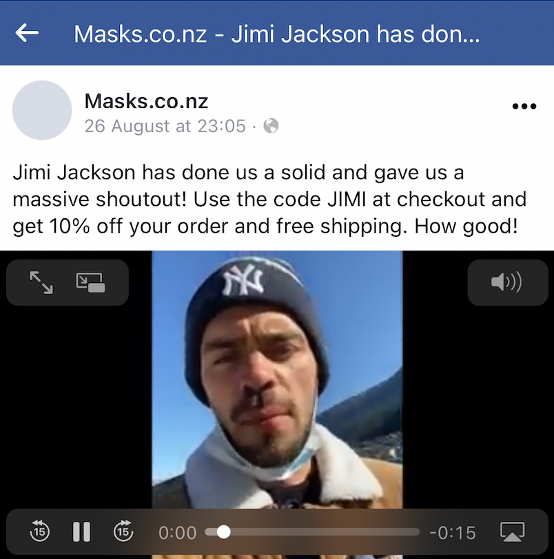 When Covid scammers & influencers collide