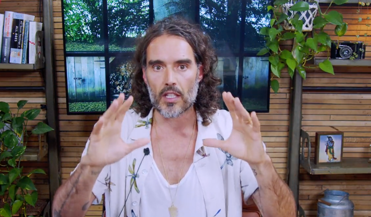 Russell Brand Screams "Conspiracy" To Avoid Rape Allegations