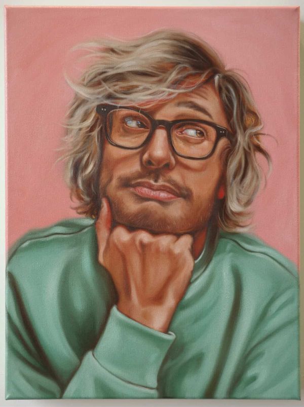 Me thinking or having a blank brain who knows