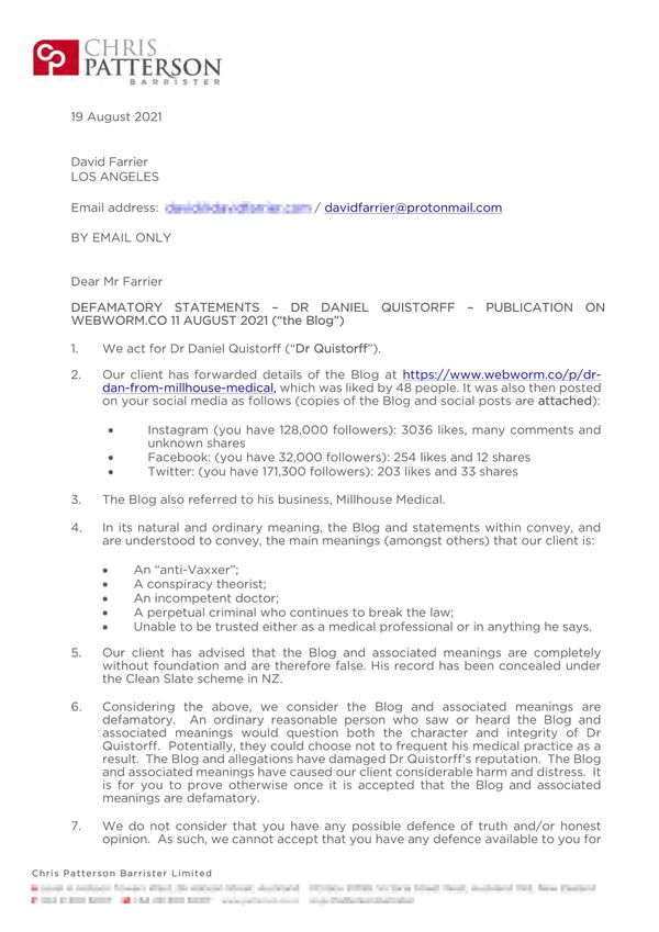 Tickled: The Full Cease & Desist Letters