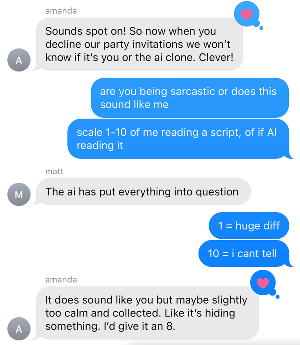 Cloning My Dumb Voice