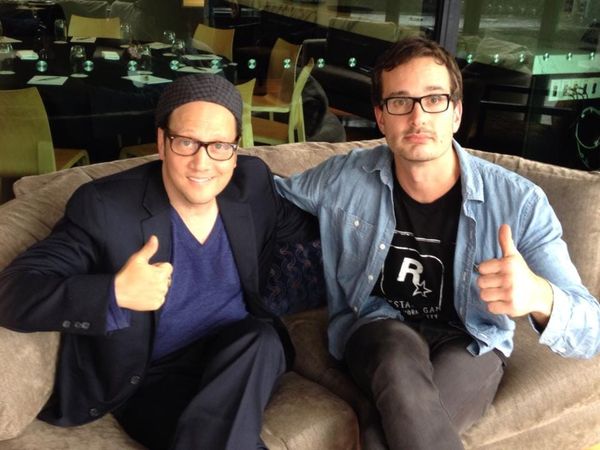 I forgot meeting Rob Schneider