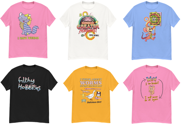 AMA + Holiday Webworm Merch!