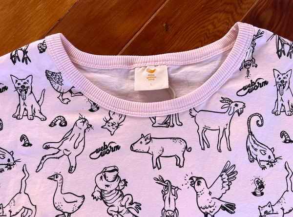 New Tee: The Animals of Webworm