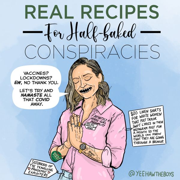 Vacuous influencers weigh in on the vaccine