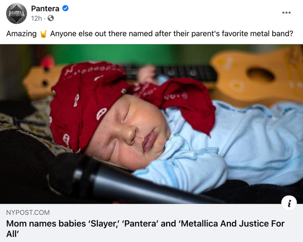 Metal mom goes viral