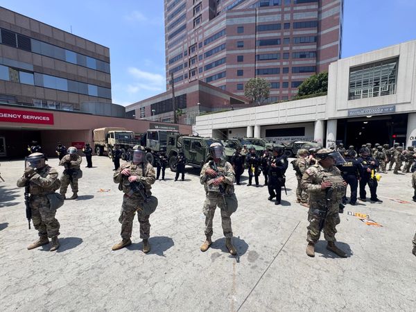 The National Guard is in LA