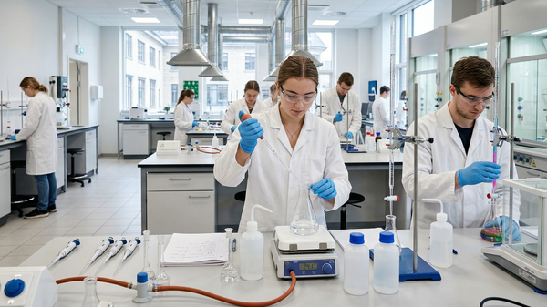 Студенти НФаУ позмагалися у фармацевтичній хімії: визначено переможців першого етапу олімпіади