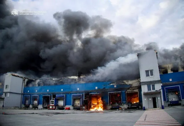 Удар по продовольчій безпеці: російський дрон знищив один із ключових логістичних центрів АТБ у Дніпрі