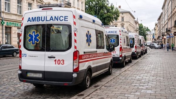 З Донеччини вивозять резервні автомобілі екстреної медичної допомоги