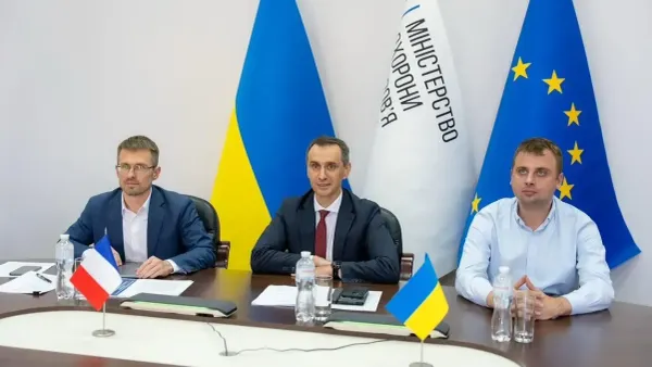 Франція допомагатиме Україні адаптувати систему охорони здоров’я до стандартів ЄС
