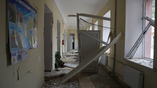 Медзаклад у Херсоні: два удари з інтервалом у кілька хвилин