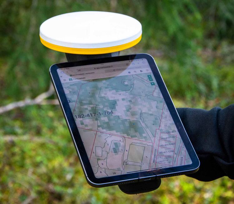 Senttimetritarkka GPS-paikannus nyt Karttaselaimen verkkokaupasta