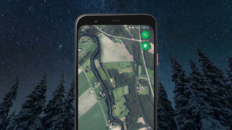 Näin tarkistat Karttaselaimen ilmakuvien ajantasaisuuden eri alueilta