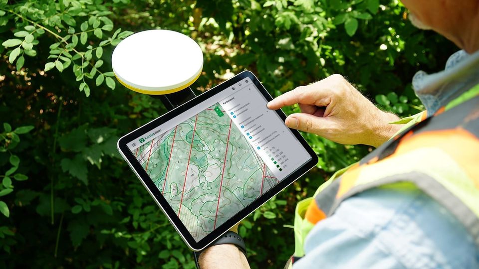 Huipputarkkaa paikannusta Karttaselaimen ja Trimble Catalyst GNSS-laitteen yhdistelmällä