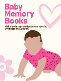 personalized baby memory books