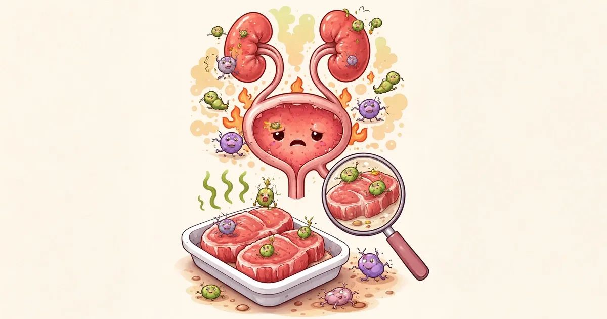 Infections urinaires récurrentes ? La cause pourrait être alimentaire