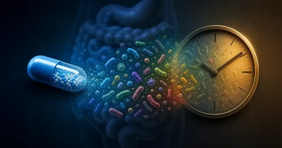 Certains antibiotiques modifient la composition du microbiome intestinal pendant jusqu'à 8 ans
