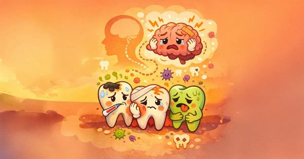 Un signal dans votre bouche pourrait indiquer un danger pour votre cerveau