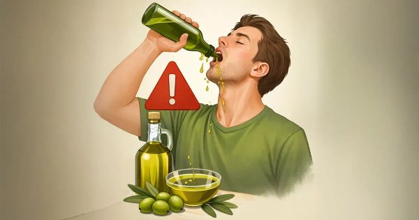 Pourquoi vous devriez stopper cette mode virale qui vous pousse à boire de l'huile chaque matin