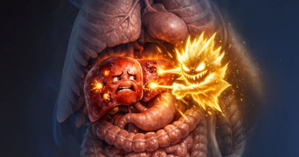 Le lien direct entre cette exposition brillante et l'inflammation du foie